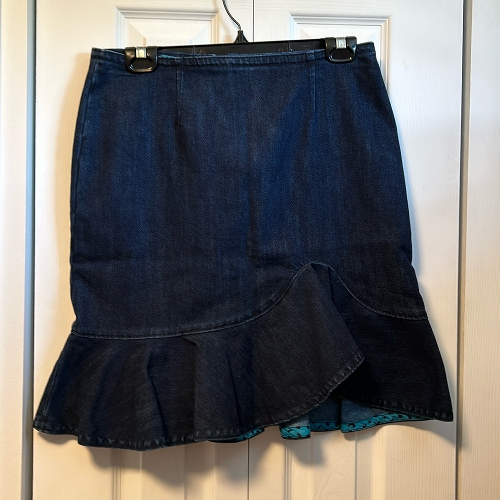 LEIFSDOTTIR | Beautiful jeans skirt